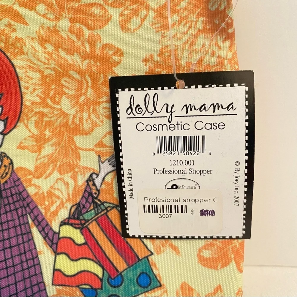 Dolly Mama Professional Shopper Cosmetic Case New With Tag